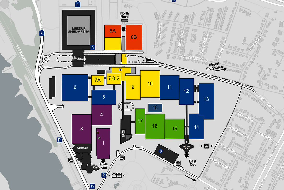 Hallenplan Interpack 2023