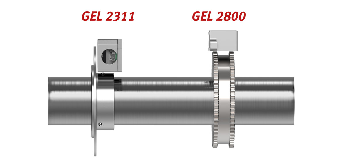 Compact encoders for limited space requirements