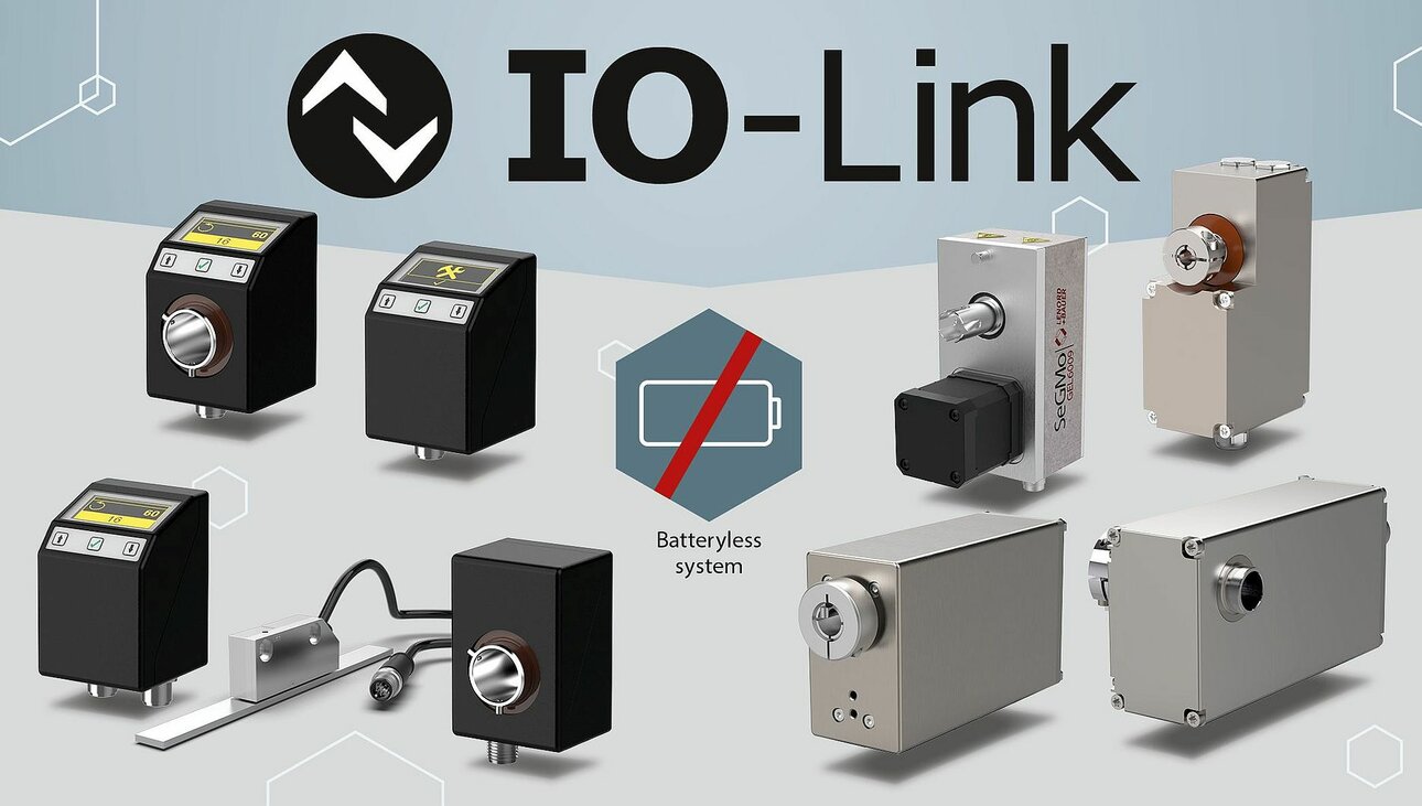 Batterieloses SeGMo-System mit IO-Link Batterieloses SeGMo-System mit IO-Link