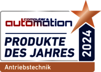 [Translate to Englisch:] Produkt des Jahres 2024, Kategorie Antriebstechnik